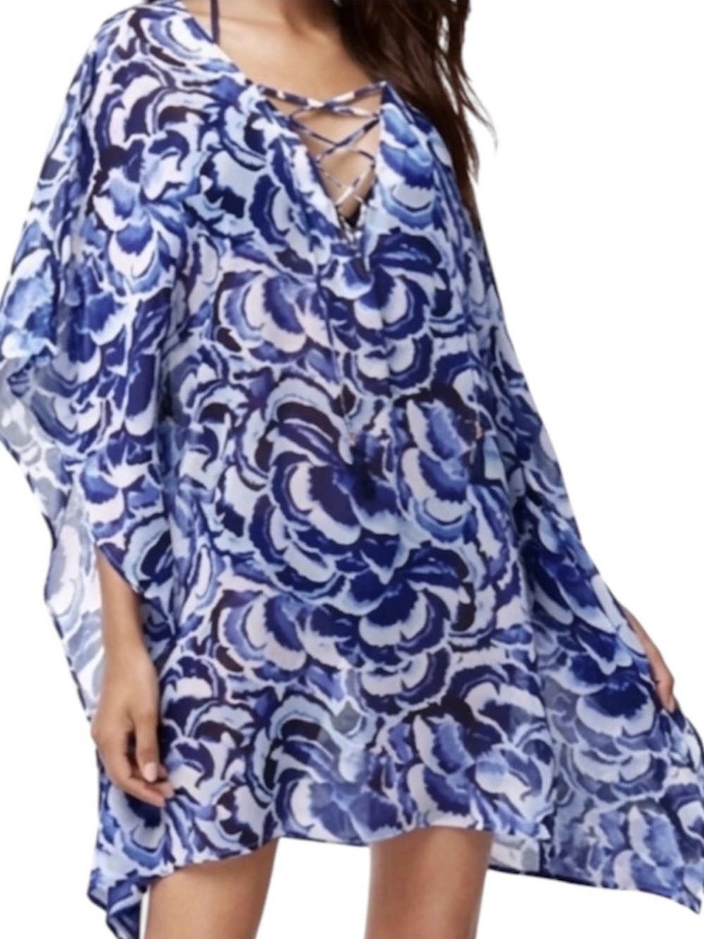 Tommy Bahama Cover-up Swim Beach Tunic Shirt Dress